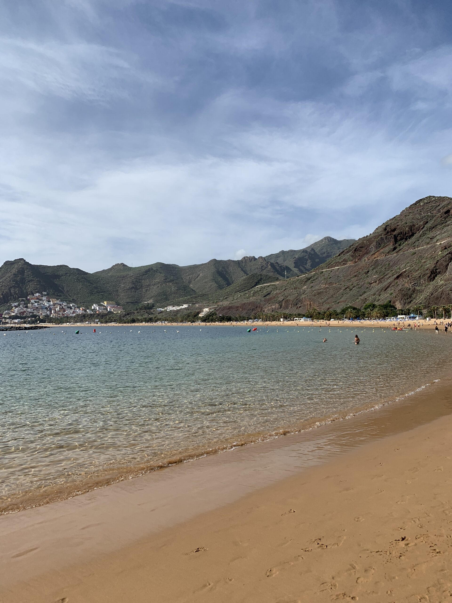 Playa de las Teresitas in December